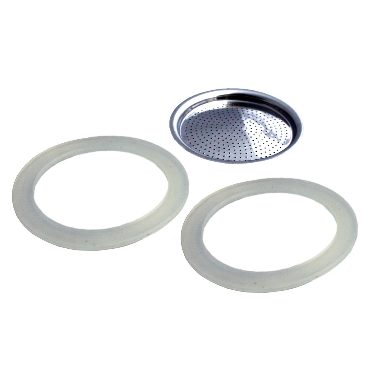 2 Dichtungsringe- 1 Filter f�r GEFU EMILIO Espressobereiter 6 Tassen (16160)