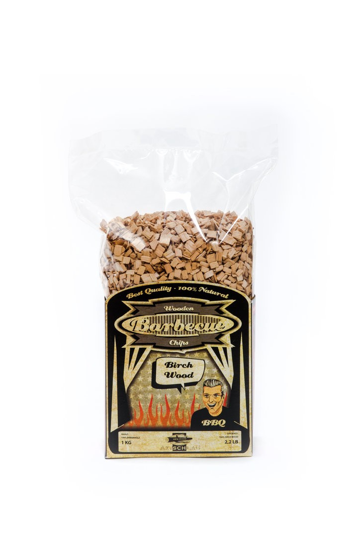 Axtschlag Birke R�ucher Chips 1 kg