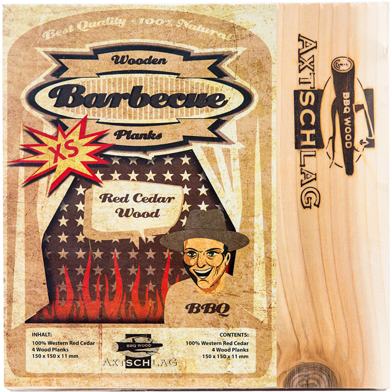 Axtschlag Wood Planks Western Red Cedar XS 150 x 150 x 11