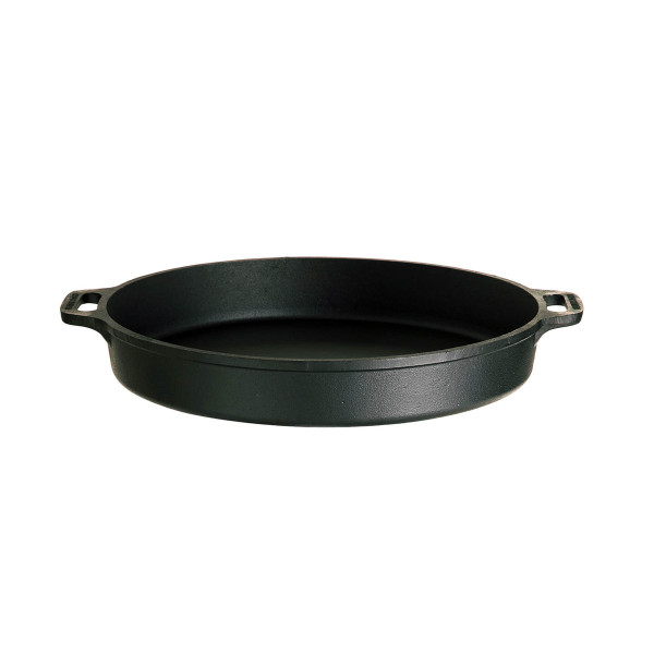 B-Ware Feuerpfanne - Grillpfanne - mit 2 Henkeln - D: 50cm - Gusspf-