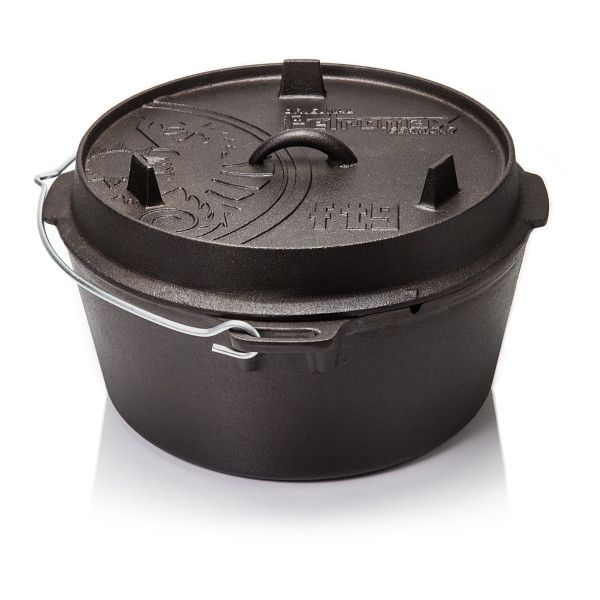 B-Ware Petromax Feuertopf Dutch Oven ft9-t mit planem Boden - 7-5L -