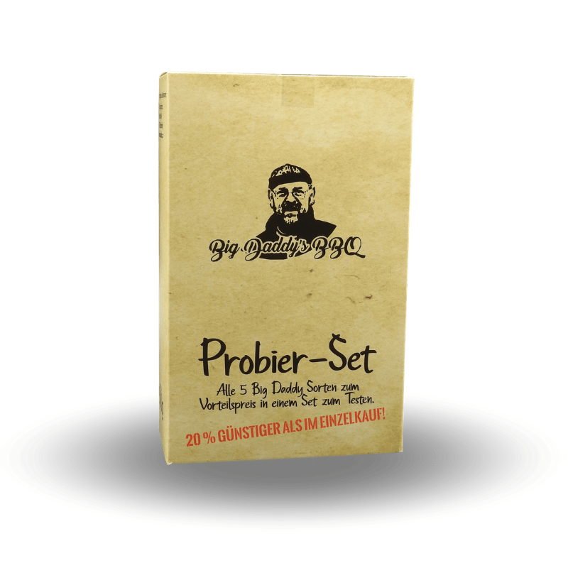 Big Daddys Probierset - 5 x 100g - 5 Gew�rzmischungen zum Naschen