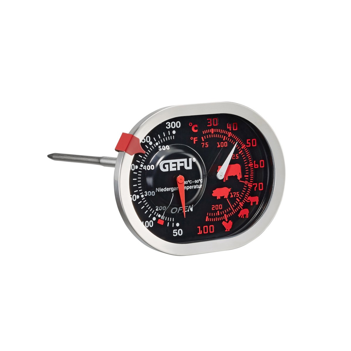 Braten- und Ofenthermometer 3-in-1 MESSIMO - bis 300-C