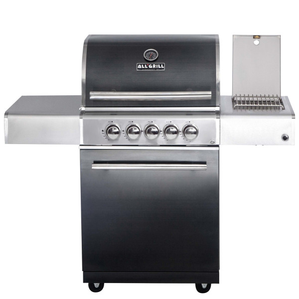 CHEF M Paket B - Basis black- 3 Brenner- Backburner- Seitenkocher- -