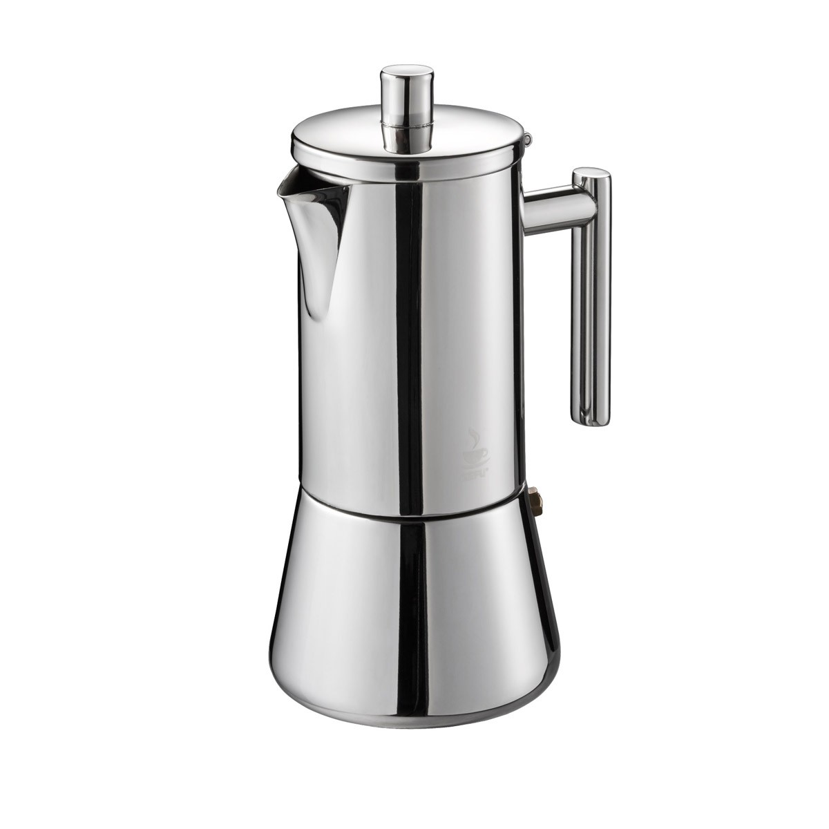 Espressokocher NANDO - 6 Tassen - Edelstahl - f�r alle Herdarten