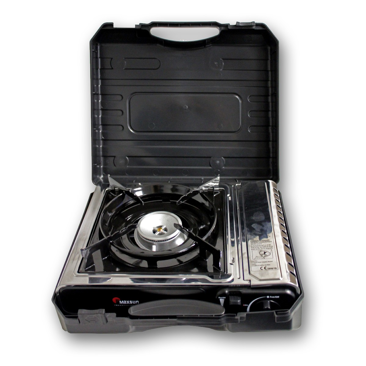 Gaskocher Transportabel 2-2kW - Kartuschenbetrieb - inkl Transportkoffer