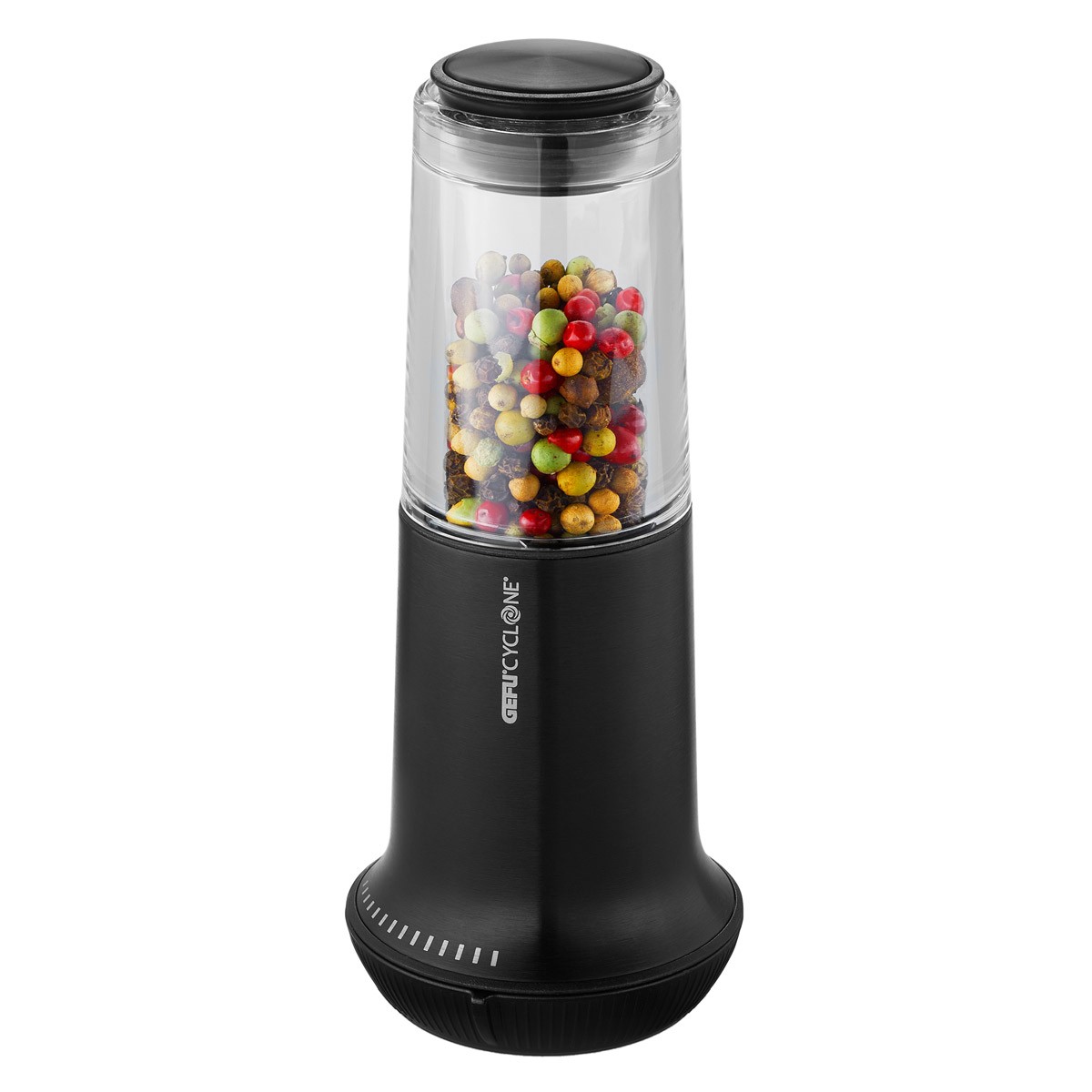 GEFU Salz- - Pfefferm�hle X-PLOSION L 18-5cm - CYCLONE Mahlwerk - Profi M�hle mit Aromatresor