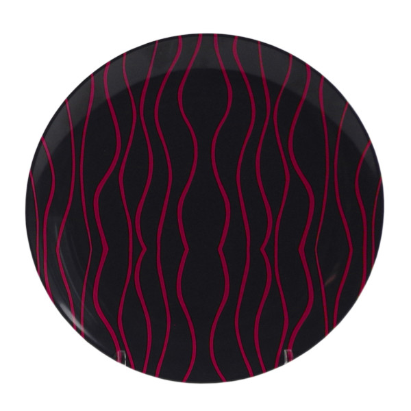 GIMEX GreyLine brombeer - Essteller 25-5cm - bruchfestes Melamin -