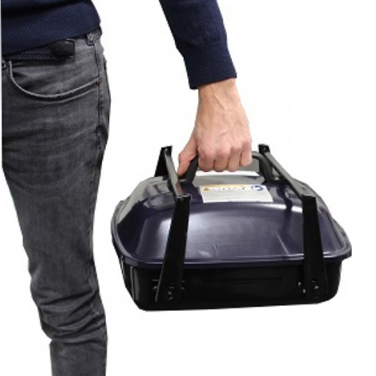 Holzkohlegrill MOBIL - tragbarer Grill mit Deckel