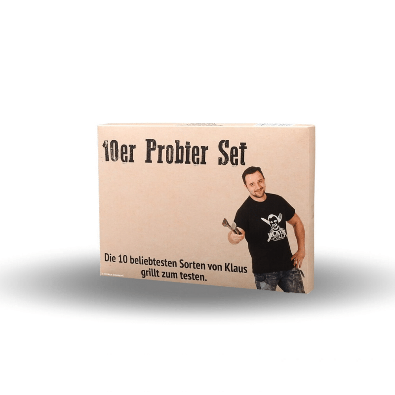 Klaus Grillt 10er Probier Set - 10 x 100g - 10 Kostbarkeiten zum Probieren