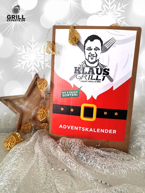 Klaus Grillt Adventskalender - 24 erlesene Gew�rzmischungen - inkl- 5 Neuheiten f�r 2020