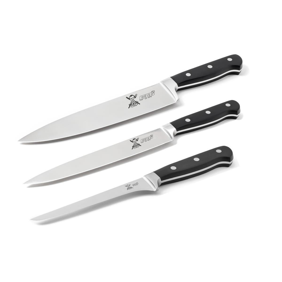 Klaus Grillt Messerset BBQ BUTCHER L - Kochmesser- Fleischmesser- Ausbeinmesser