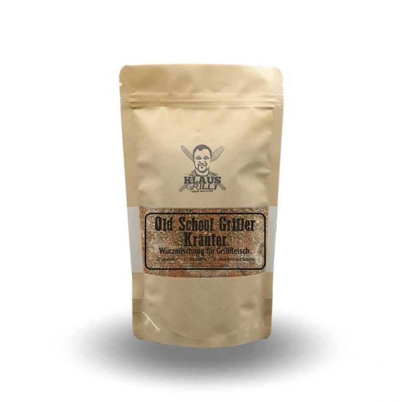 Klaus Grillt Old School Griller Kr�uter 200g Beutel