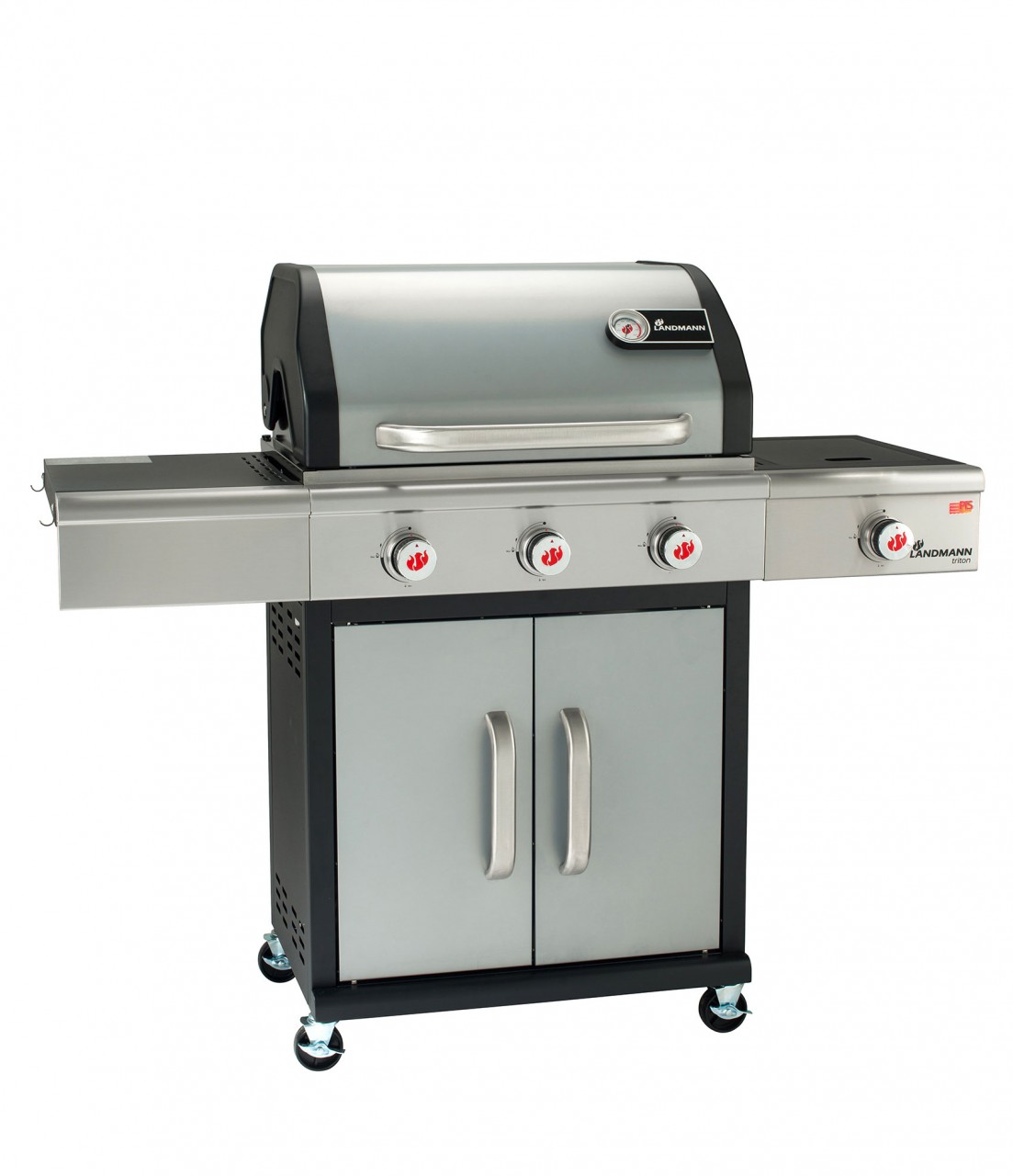 LANDMANN Triton PTS 3-1 Gasgrill Silber