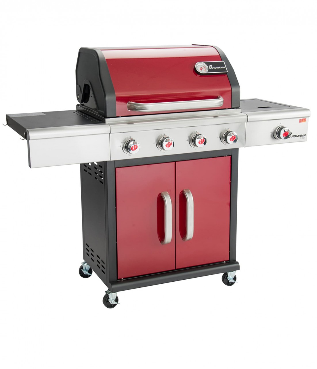 LANDMANN Triton PTS 4-1 Gasgrill Bordeaux
