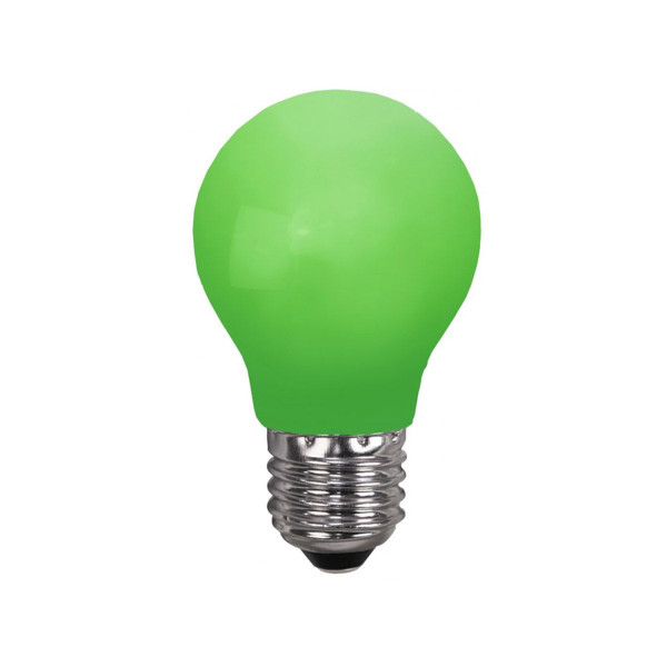 LED Leuchtmittel Tropfenlampe A60 Polycarbonat Gr�n 2W