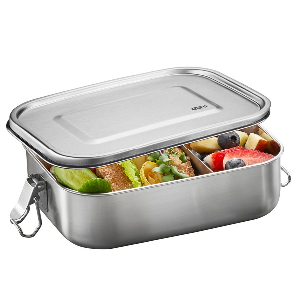 Lunchbox ENDURE gross - Edelstahl Vesperbox - Vorratsbox - 1-4 Liter