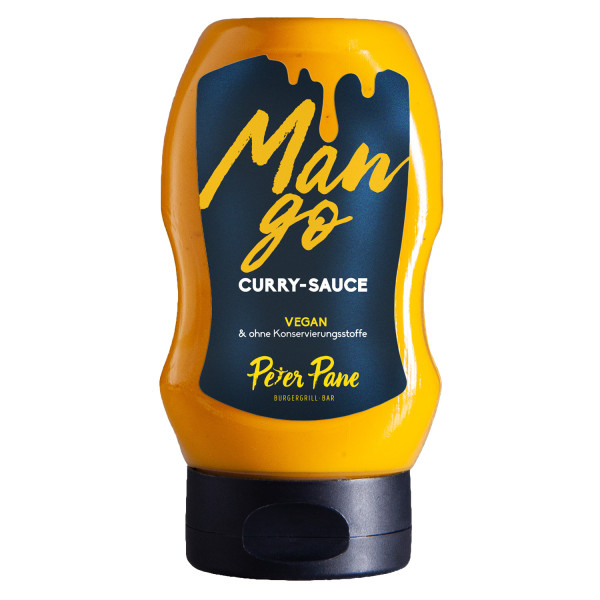 Peter Pane Grillsauce MANGO CURRY - 300ml - vegan - ohne Konservier-