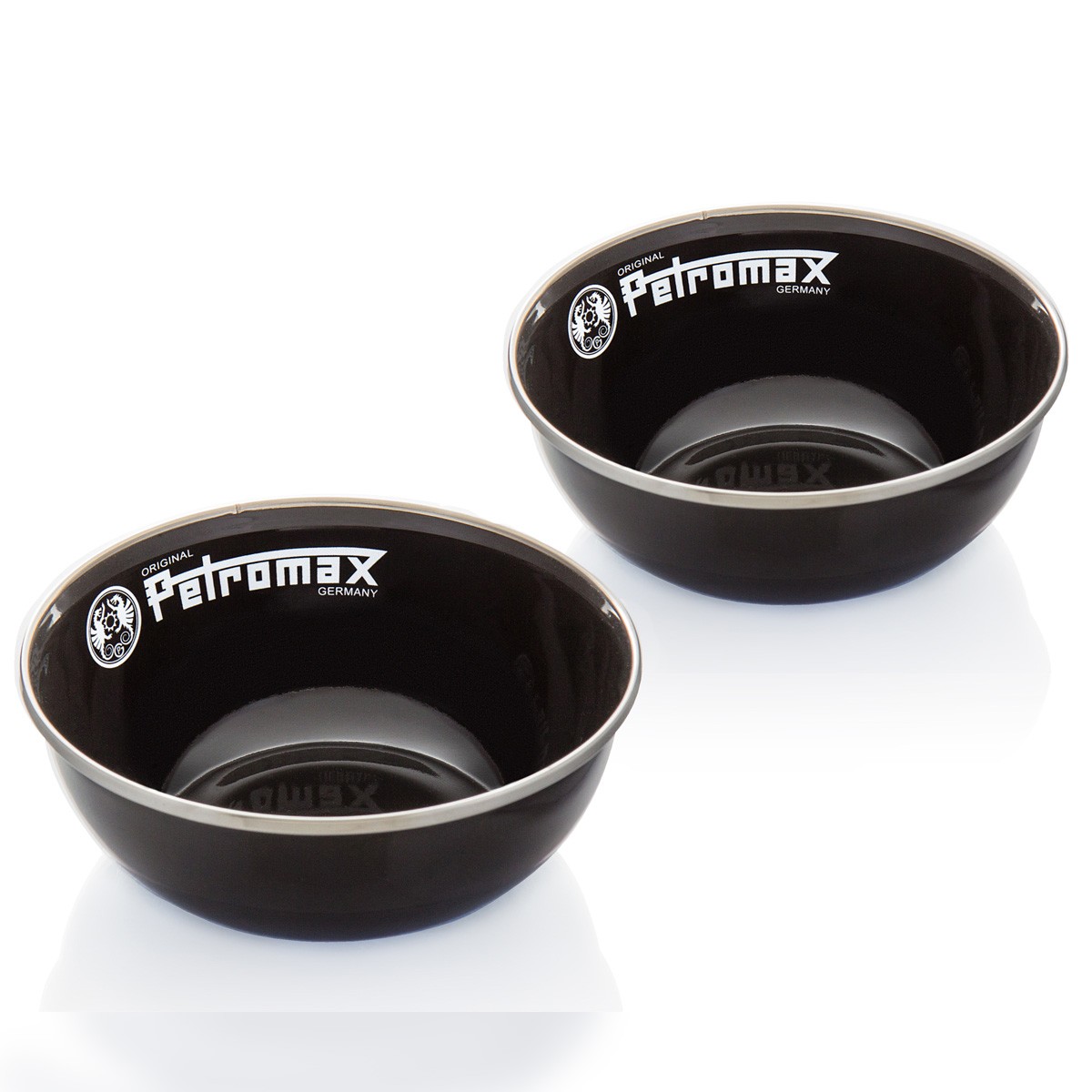 Petromax Emaille Schalen schwarz (2 St�ck im Set)