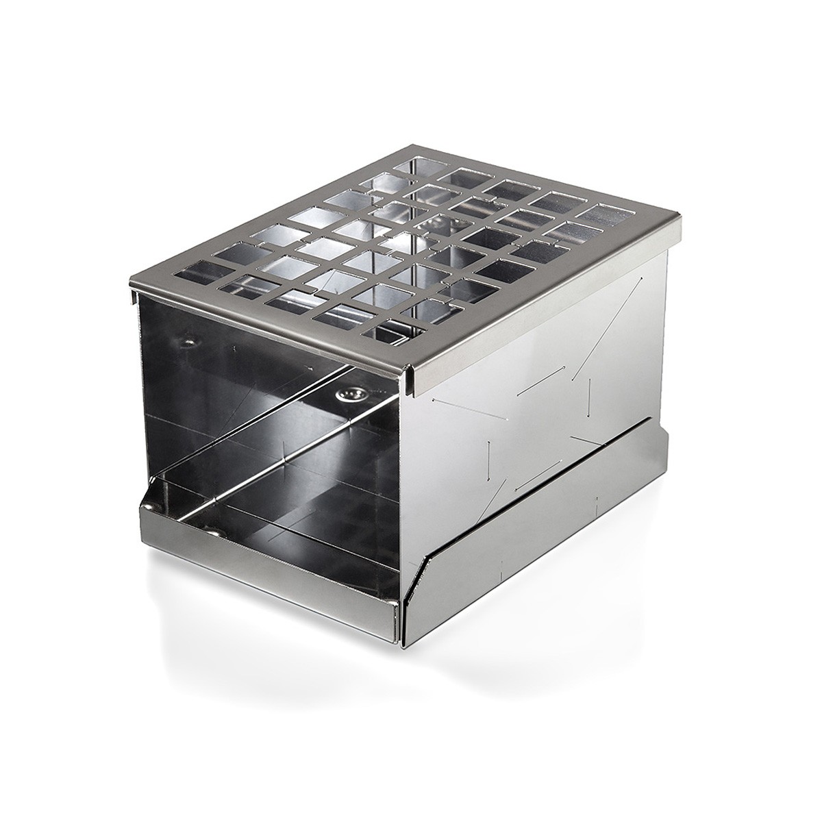 Petromax Feuerbox fb1 - 15x20x14cm - Edelstahl Feuerstelle - 1-4kg