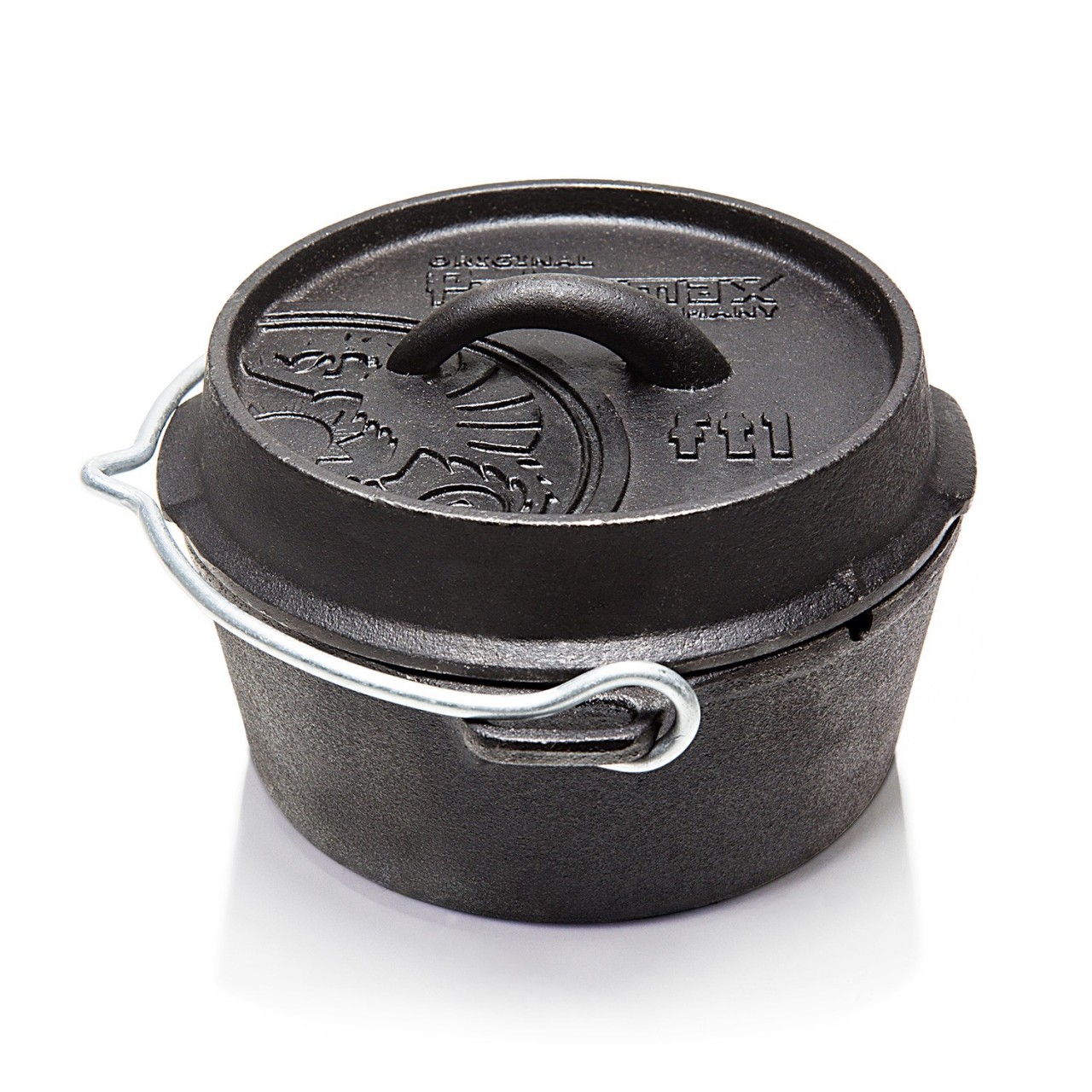 Petromax Feuertopf Dutch Oven ft1 mit planem Boden - 0-93L - F�r Saucen
