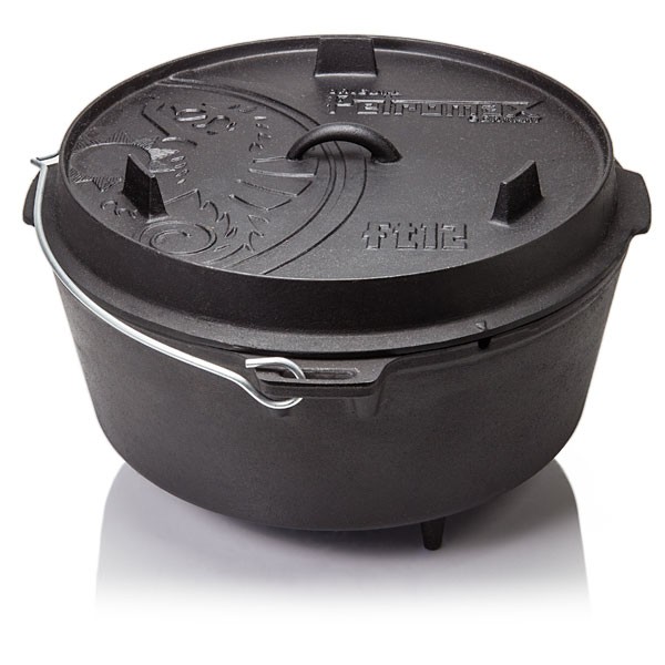 Petromax Feuertopf Dutch Oven ft12 mit F�ssen - 10-8L - 14-20 Personen