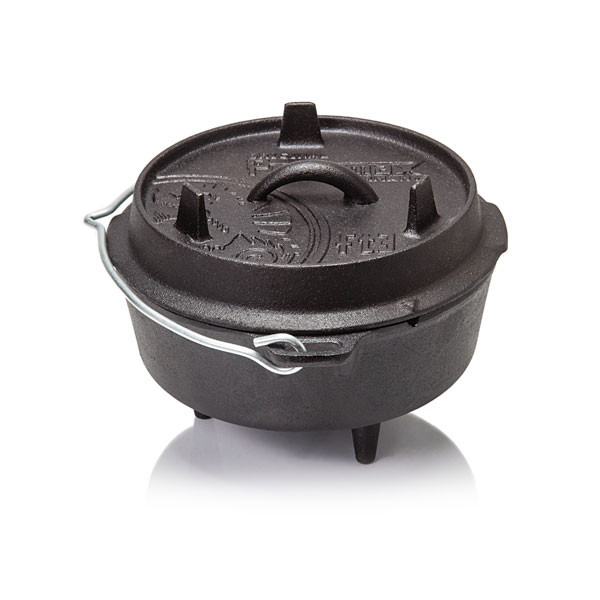Petromax Feuertopf Dutch Oven ft3 mit planem F�ssen - 1-6L - 1-3 Personen