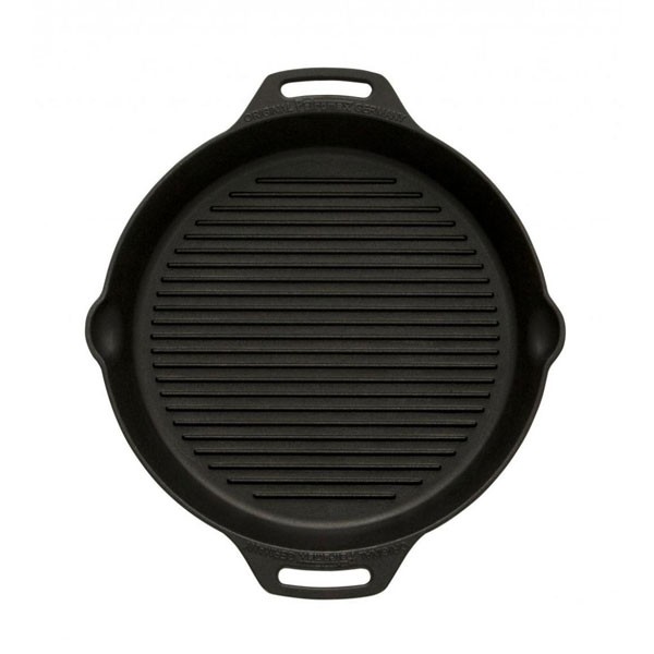 Petromax Grill und Feuerpfanne - 35 cm mit 2 Henkel - gp35h-t Gusspfanne