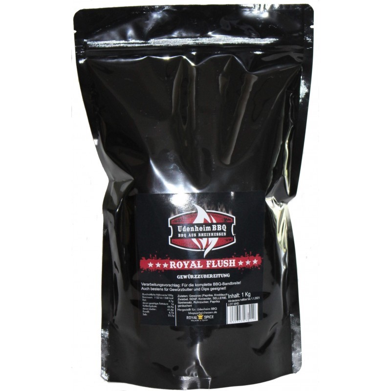 Royal Flush Rub Udenheim- XXL 1Kg Beutel