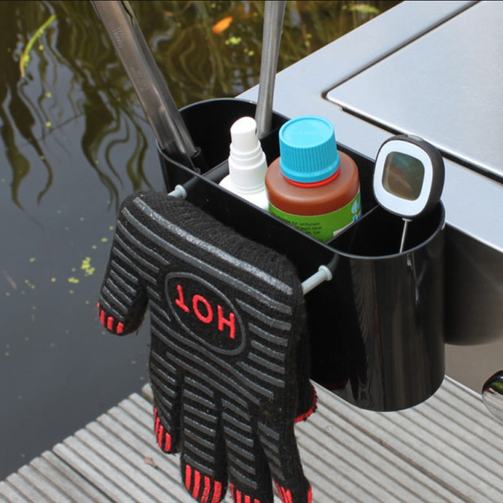 SEECODE BBQ GRILL-ORGANISATOR - Ordnung muss sein! - mit starken Saugn�pfen