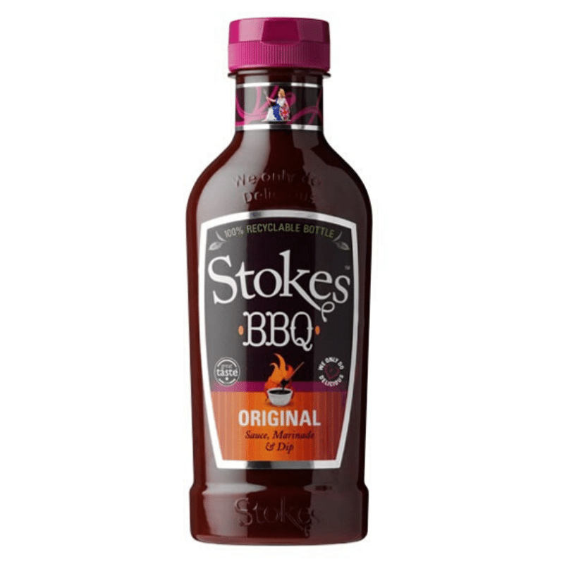 STOKES BBQ Sauce Original Squeeze 408ml - leicht rauchig-s�ss