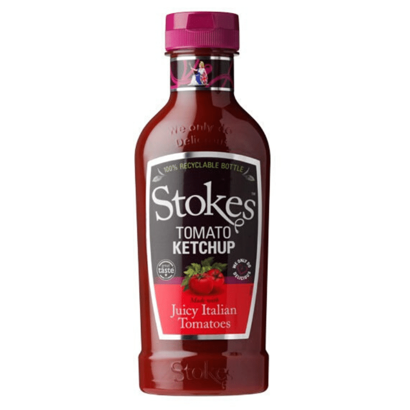 STOKES Real Tomato Ketchup Squeeze 411ml - Fruchtig-frischer Ketchup