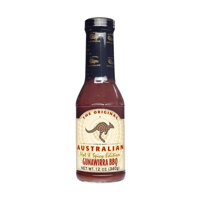 The Original Australian Gunawirra BBQ Sauce 355ml leichte W�rze und dezentes Raucharoma