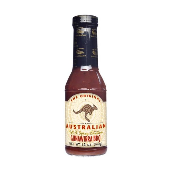 The Original Australian Gunawirra Hot und Spicy BBQ Sauce 355ml würzi-