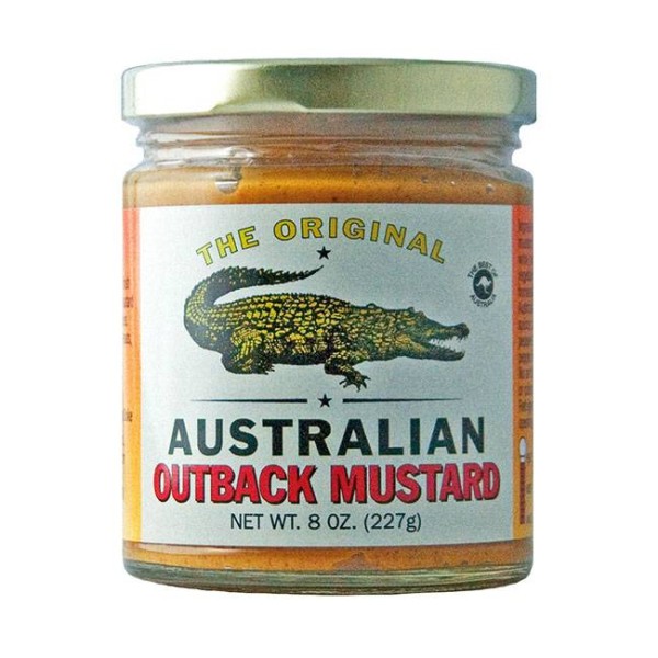The Original Australian Outback Mustard 215ml Senf mit würziger Sch-