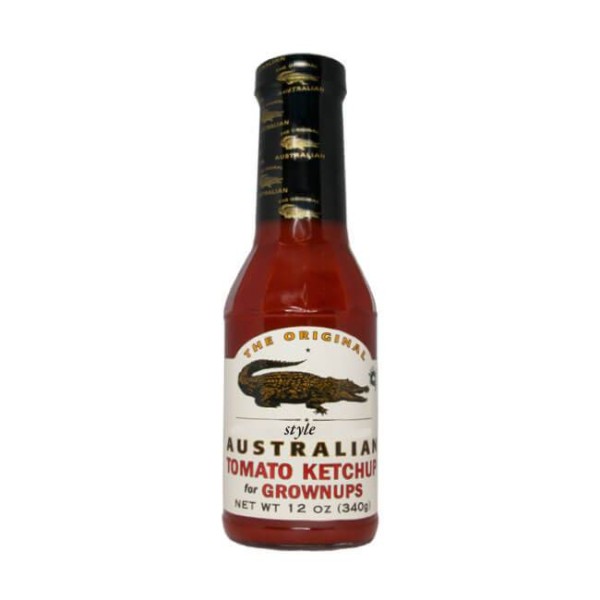 The Original Australian  Tomato Ketchup for Grownups 355ml fruchtig-