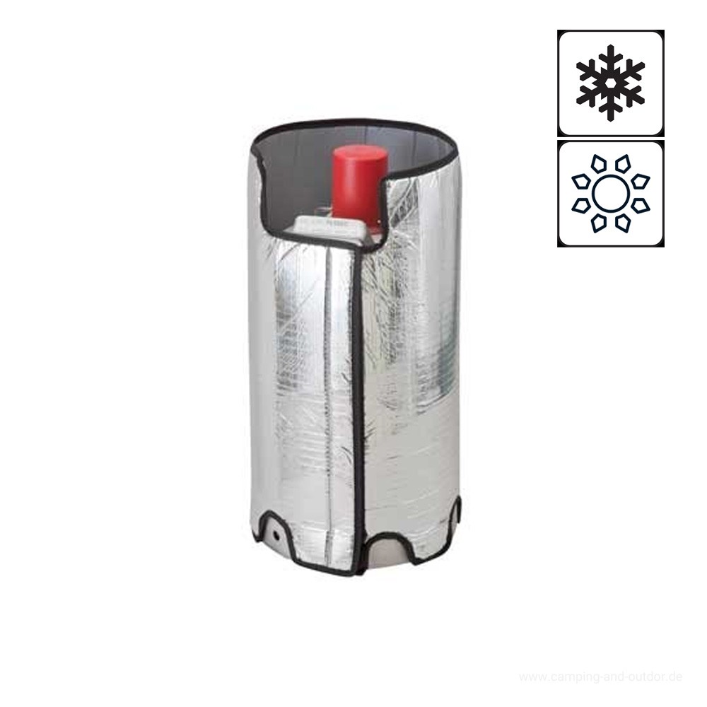 Thermoabdeckung Gasflasche - Schutz einer 11kg Flasche vor extremer Hitze oder K�lte