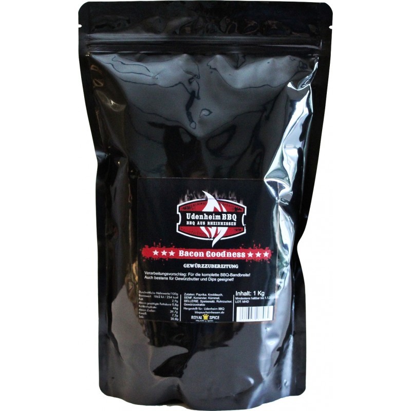 Udenheim BBQ Bacon Goodness XXL 1Kg Beutel