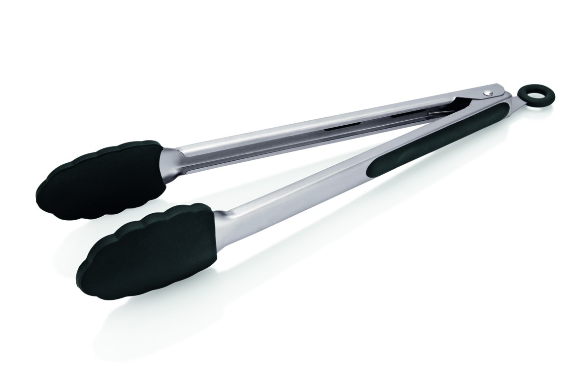 Universalzange - 38cm - mit Silikonkopf und Aufh�nge�se - Clip-Close Mechanismus