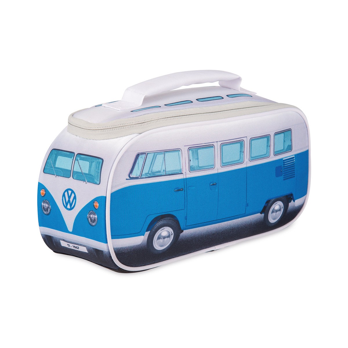 VW Collection - VW T1 Brotzeittasche BLAU - 35x36x30cm - Isoliert und PU beschichtet
