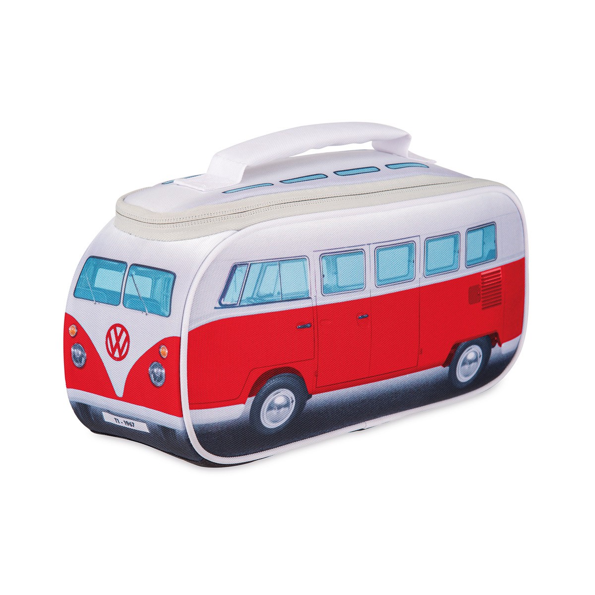 VW Collection - VW T1 Brotzeittasche ROT - 35x36x30cm - Isoliert und PU beschichtet