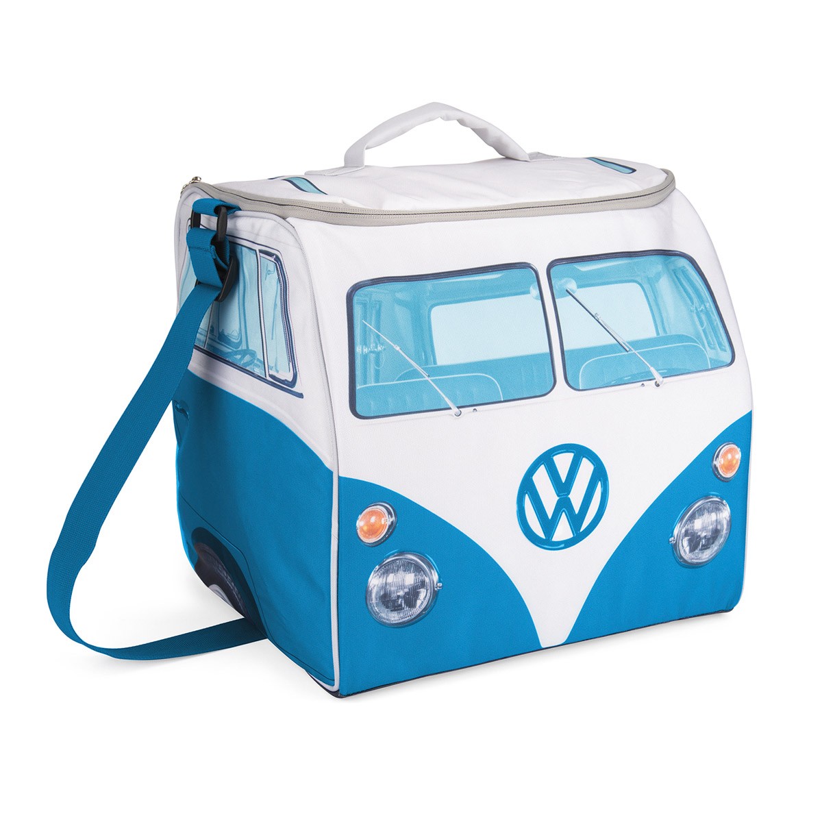 VW Collection - VW T1 K�hltasche gross BLAU - 30 Liter - 35x36x30cm - Isoliert und PU beschichtet