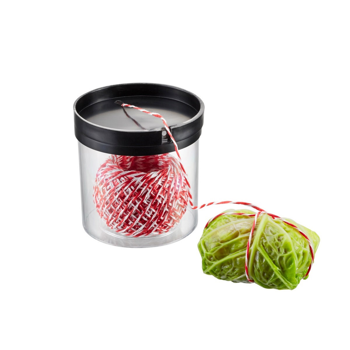 Wurst- und Schinkengarn FILIO in Kordelbox mit Schneider - 50m - bis 175-C